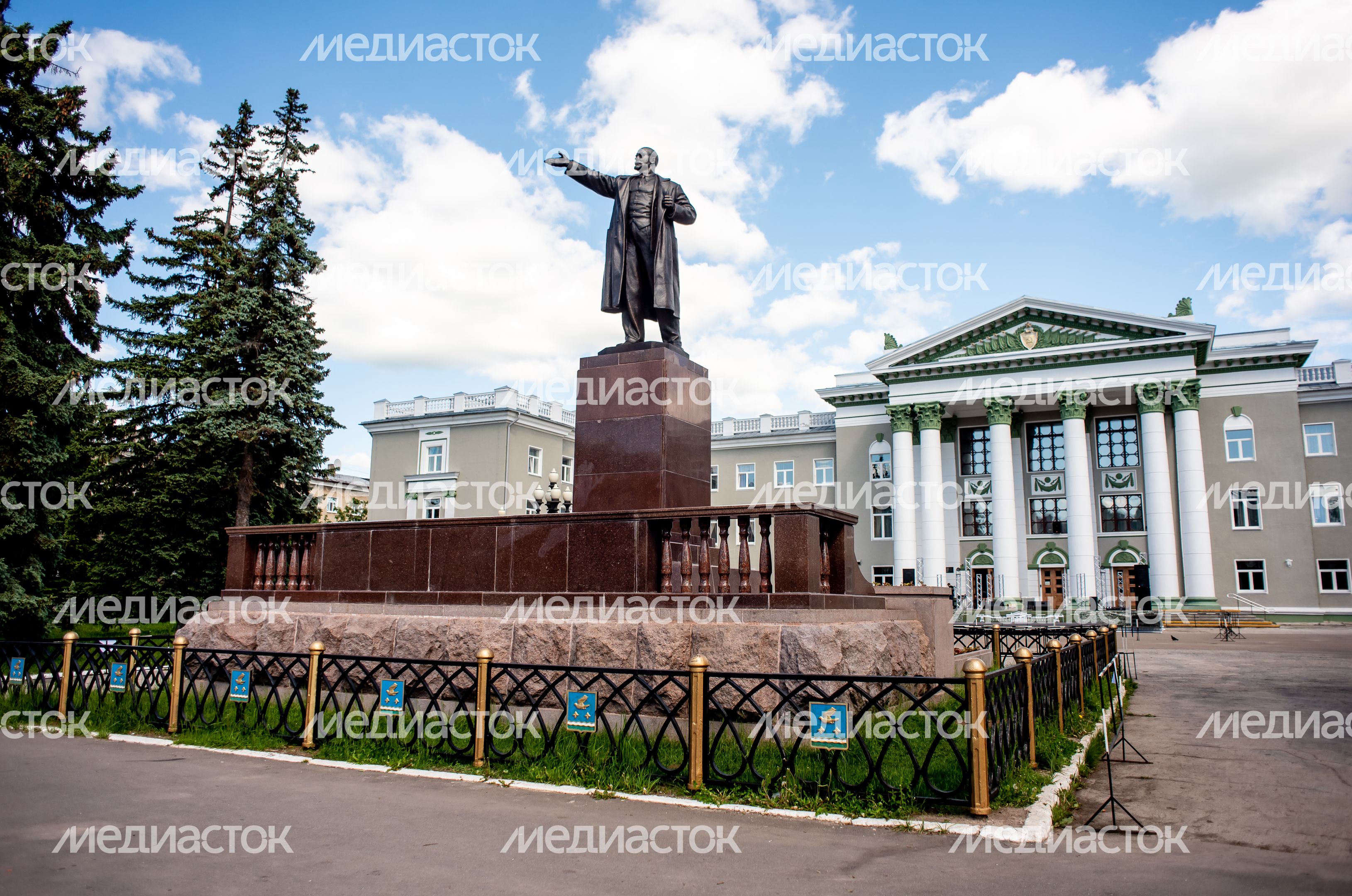 Летние виды города Ступино