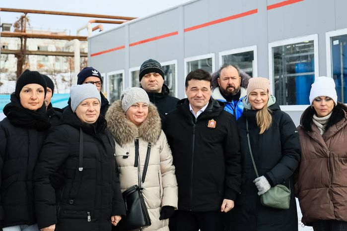 Посещение губернатором котельной в Ликине-Дулеве