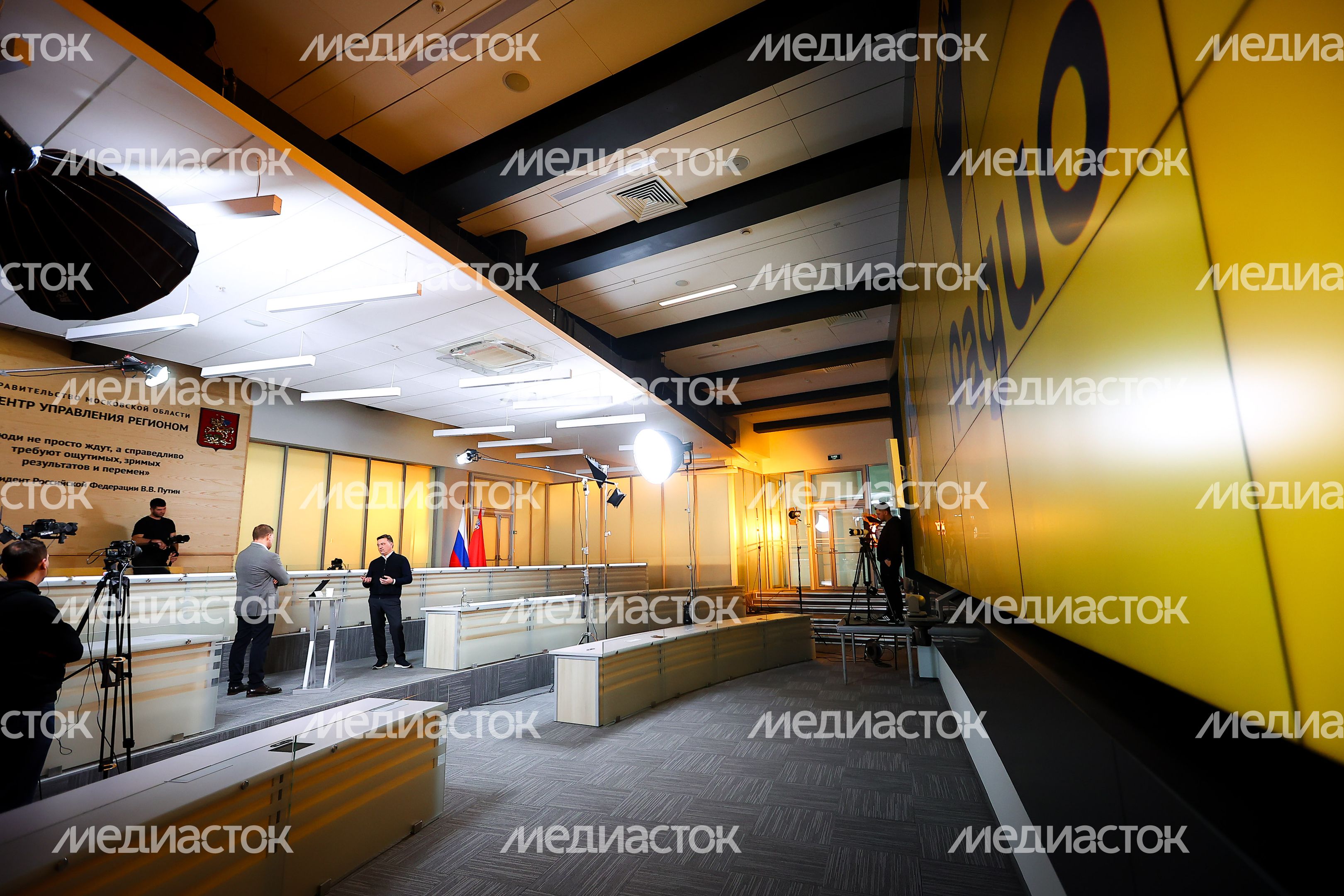 Интервью губернатора на радио Sputnik​