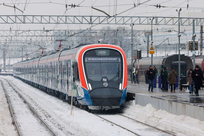 Поезд нового поколения «Иволга 4.0» на МЦД
