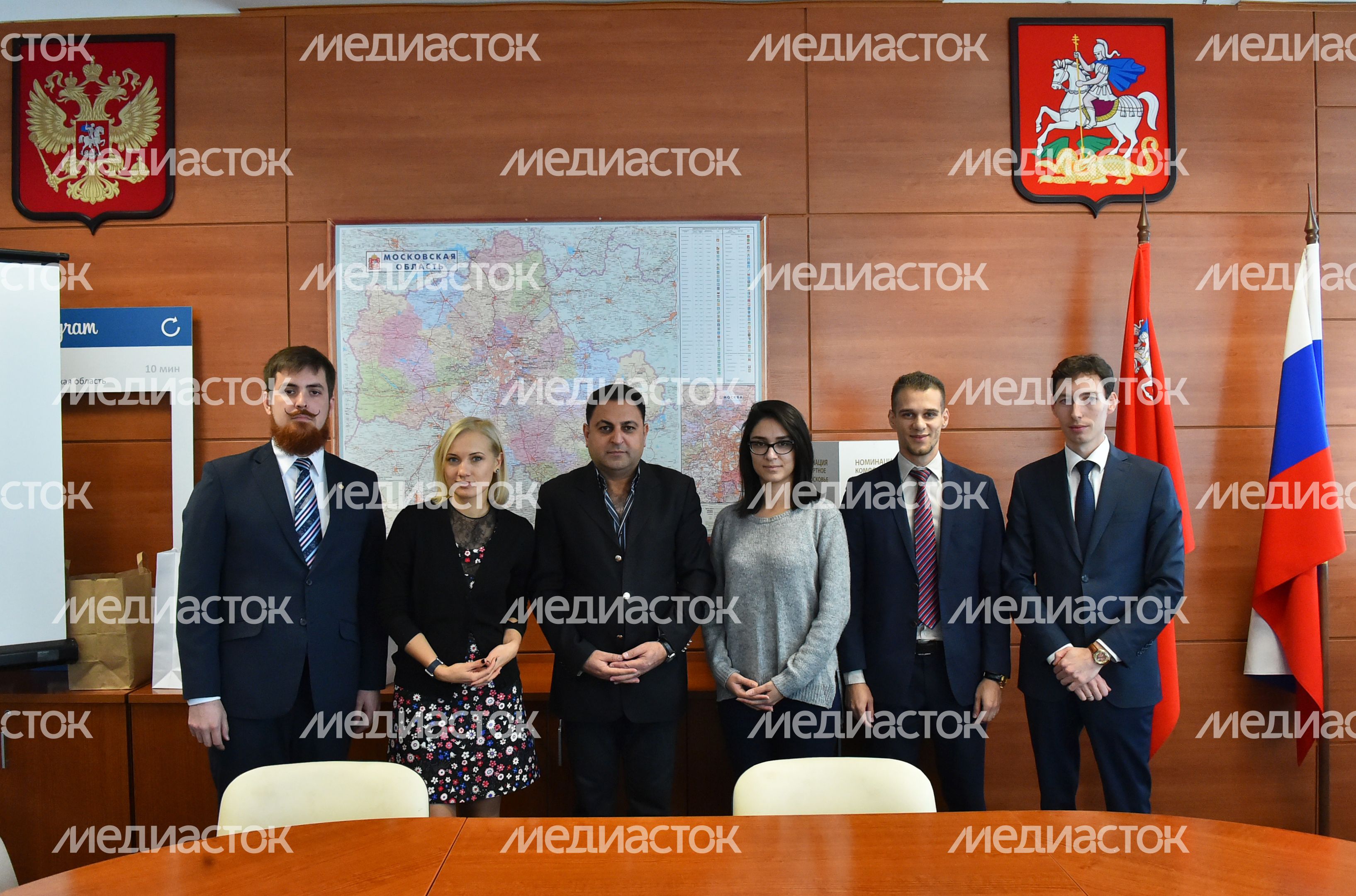Встреча властей Подмосковья с представителями Сирии