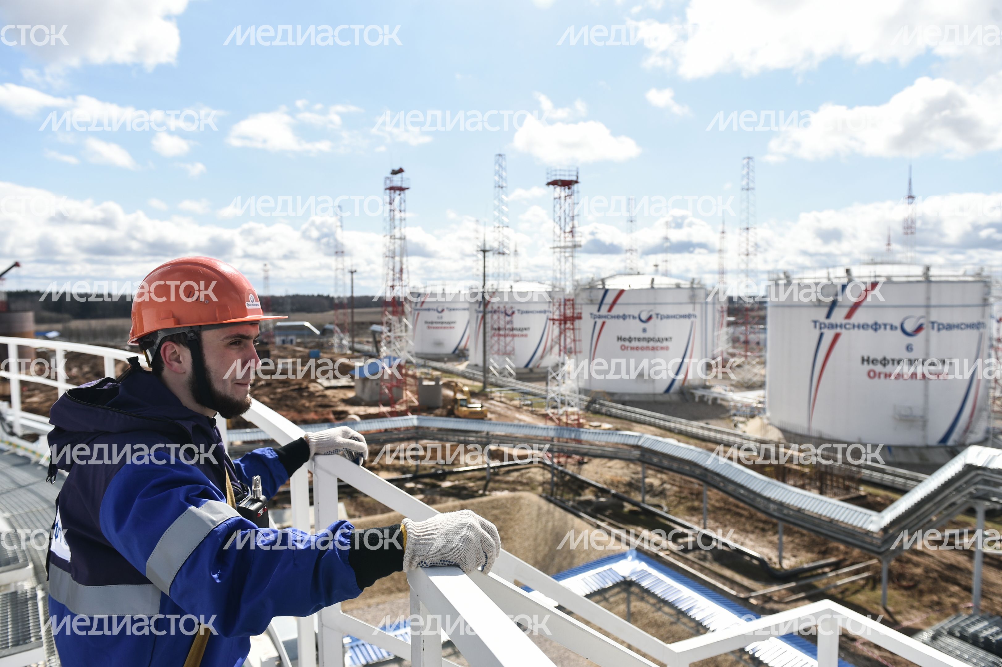 Нефтебаза РОСНЕФТЬ в Подмосковье