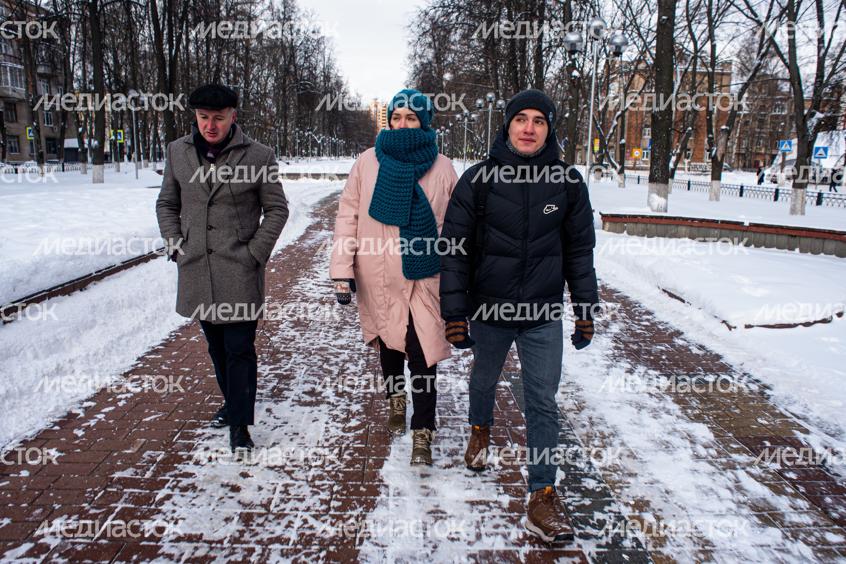 Зимние виды города Жуковский