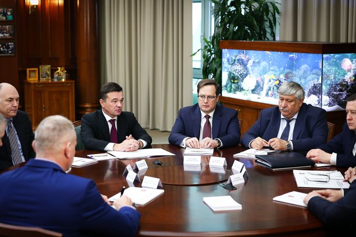 Совещание Губернатора Московской области с правоохранительным блоком