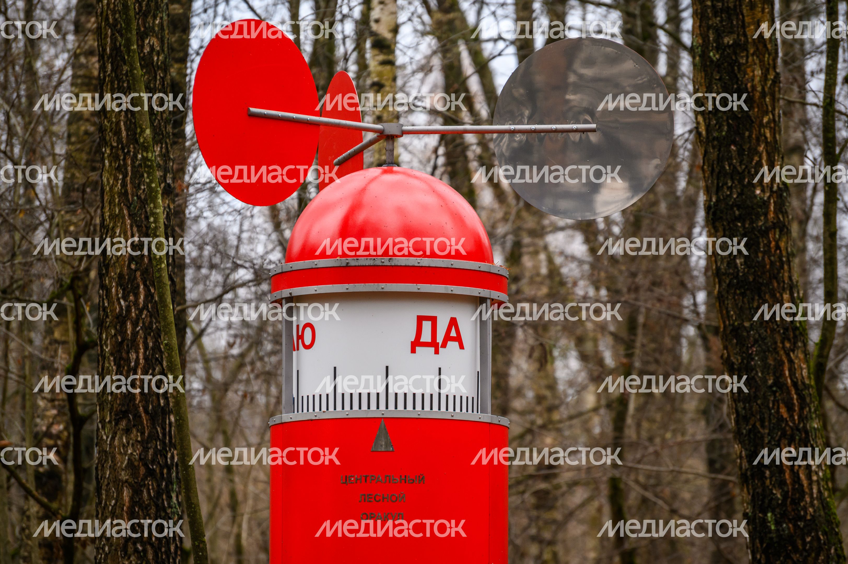 Центральный лесной оракул дуэта «МишМаш» в парке Малевича Центральный лесной оракул дуэта «МишМаш» в парке Малевича