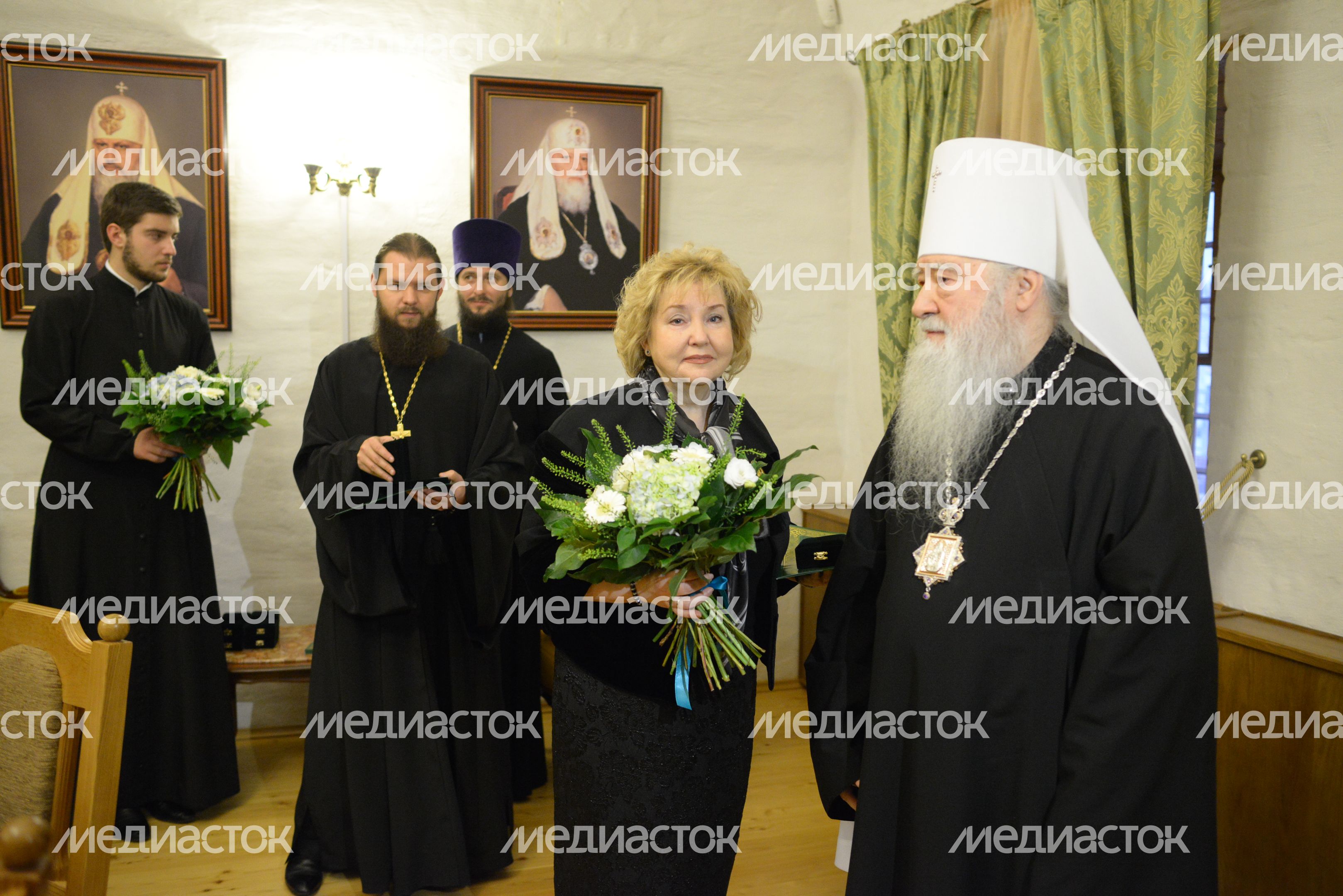 Награждение в Новодевичьем монастыре