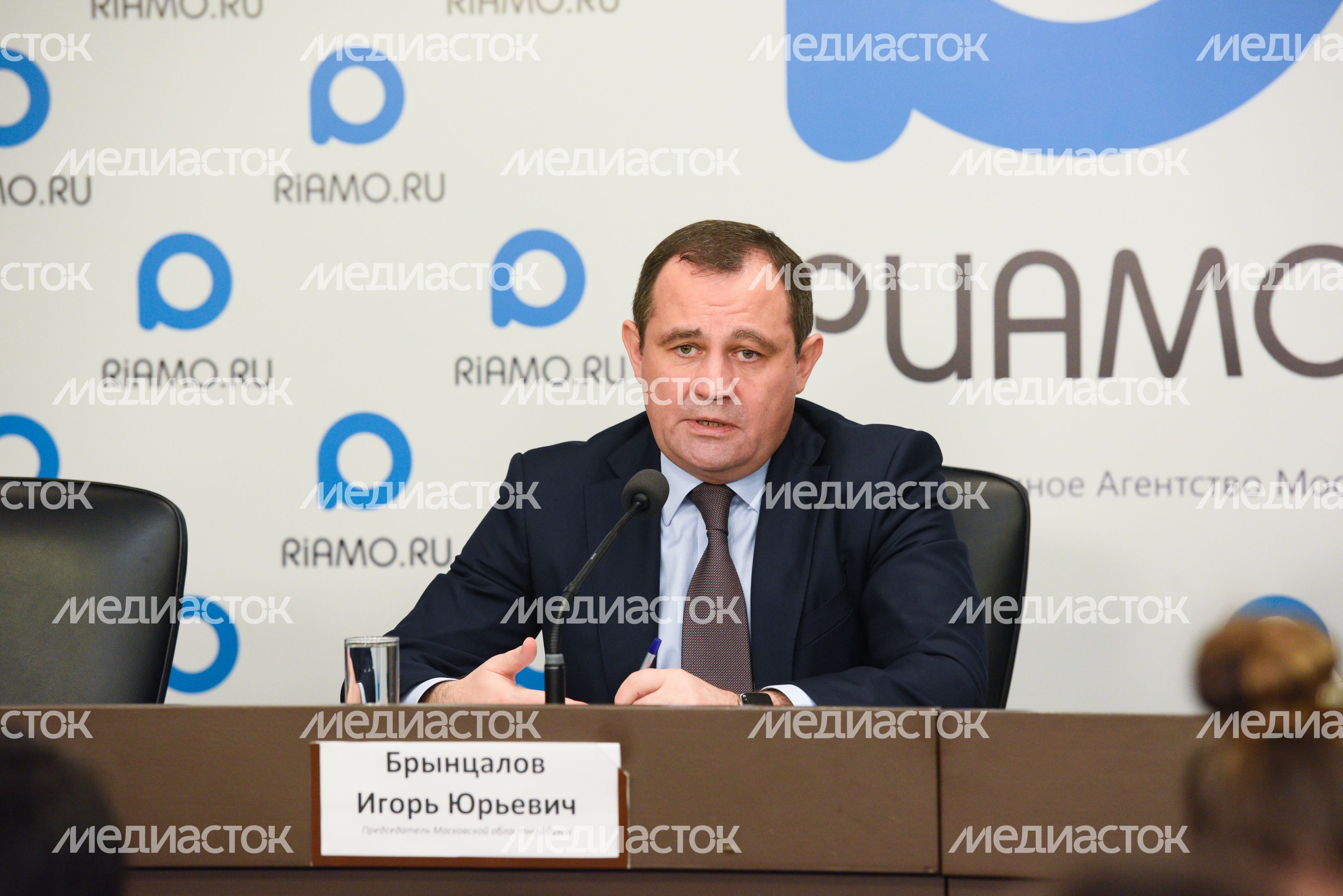 Пресс-конференция председателя Московского областного парламента Игоря Брынцалова, посвященная итогам работы Думы за 2019 год