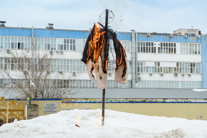 Мытищи. Театр кукол "Огниво". Проводы широкой Масленицы и спектакль "Старая сказка"