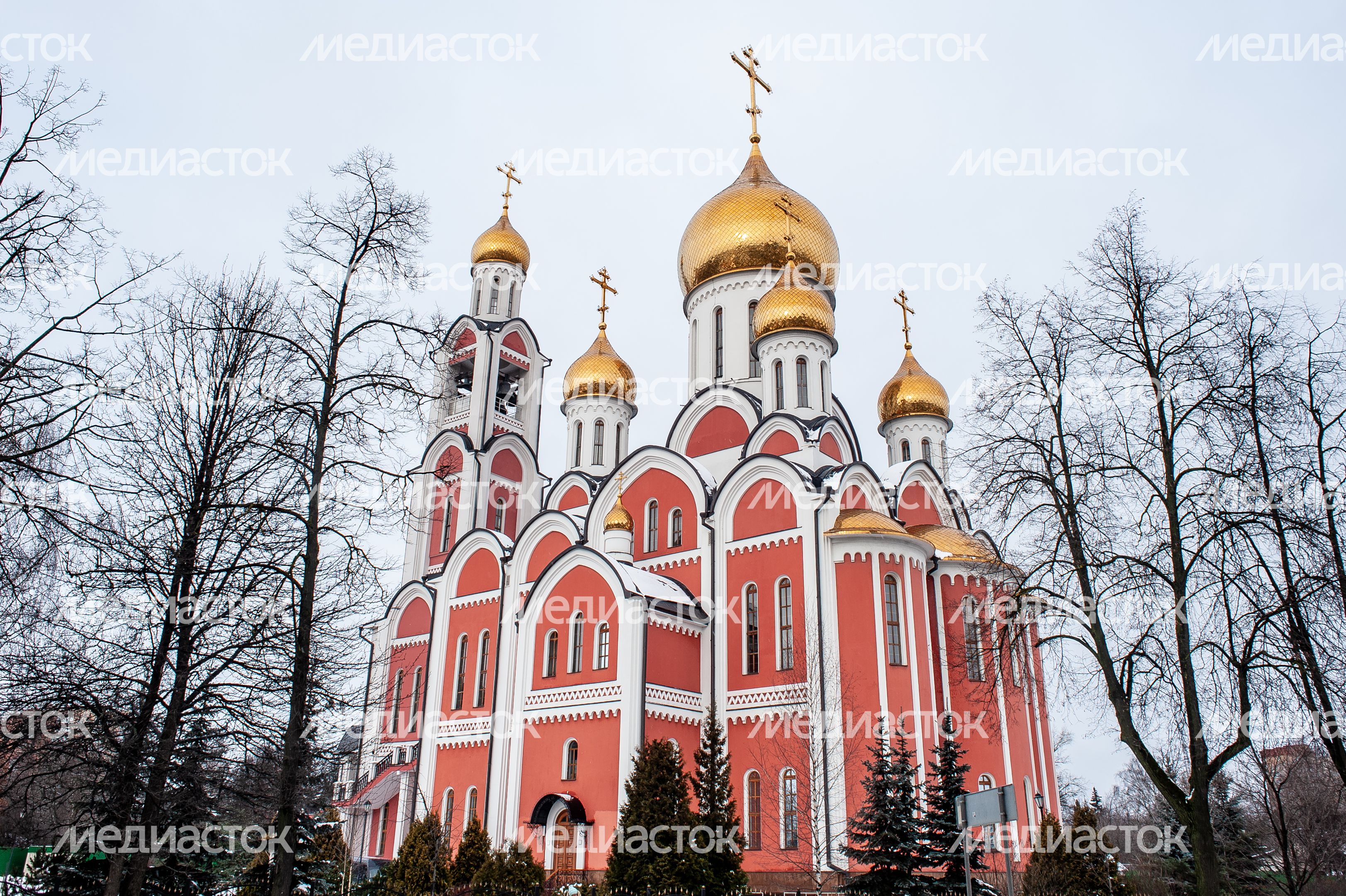 Зимние виды города Одинцово