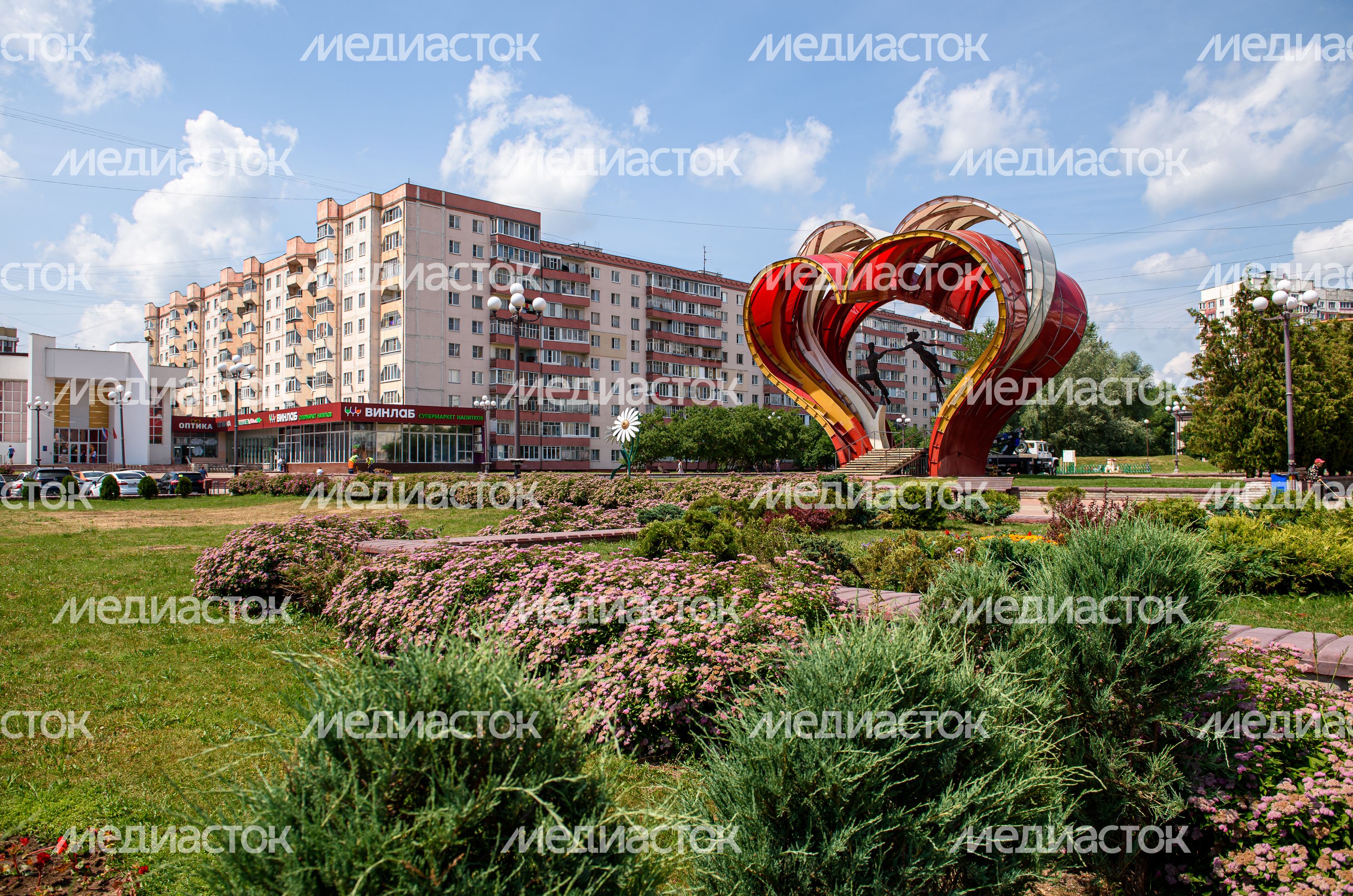Летние виды города Наро-Фоминск