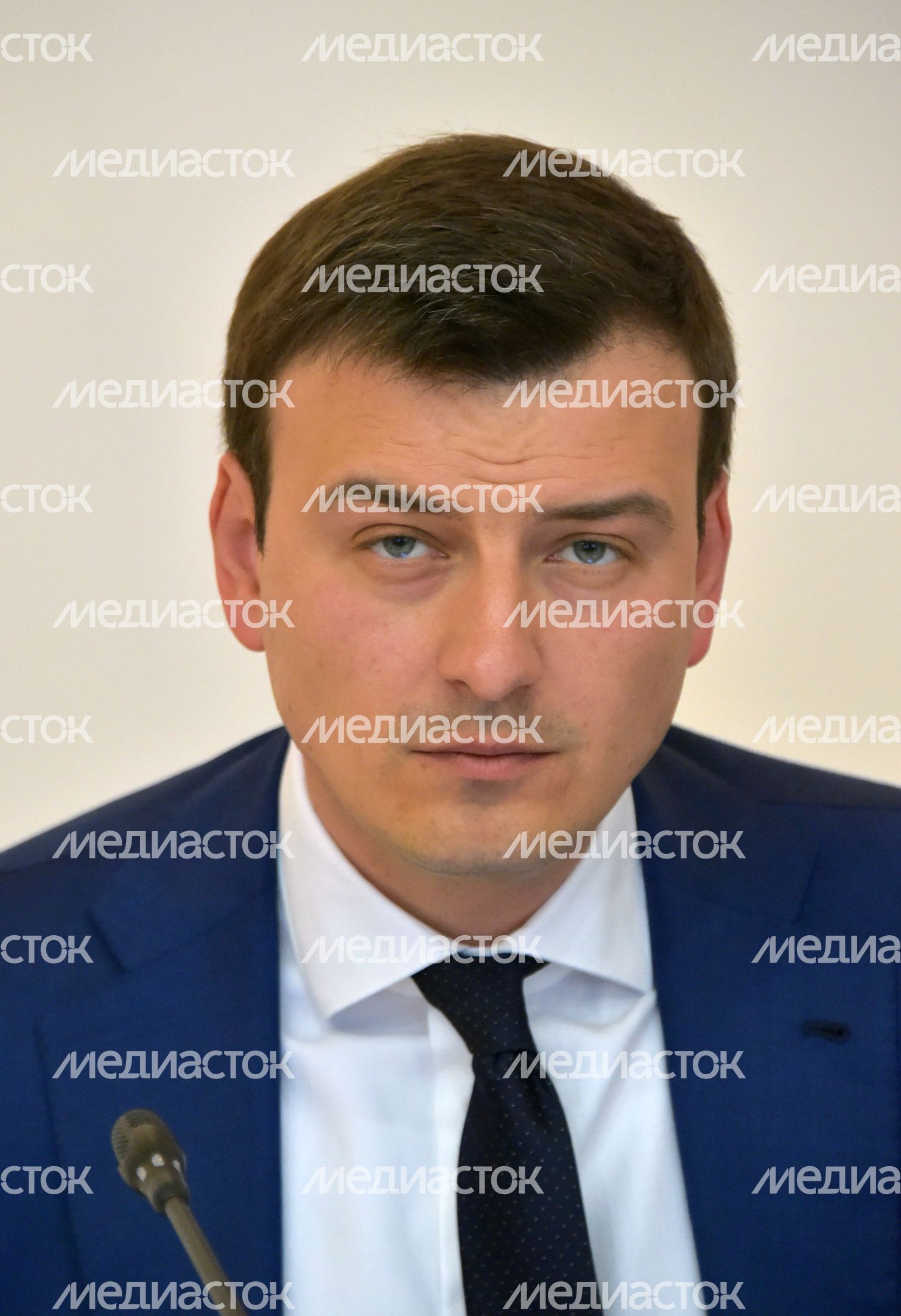 Александр Зайцев на пресс-конференции в Доме Правительства МО Александр Зайцев на пресс-конференции в Доме Правительства МО