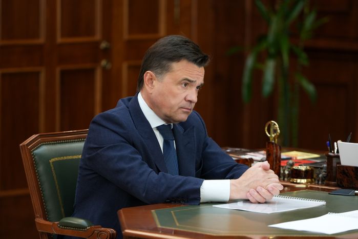 Андрей Воробьев встретился с главой Талдомского городского округа