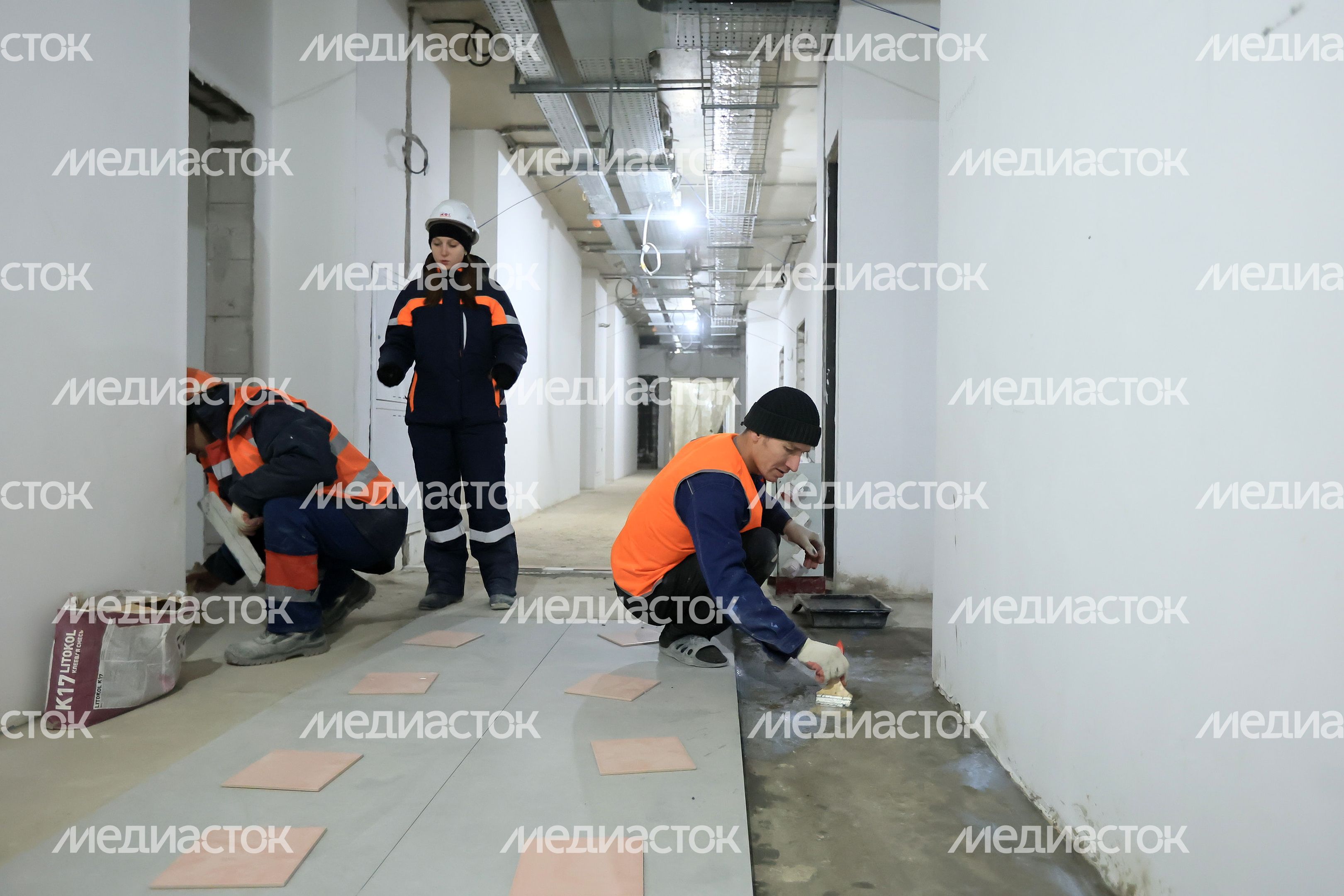 Проверка хода работ в будущем кампусе для проживания и детском технопарке на базе Физтех-лицея им. П.Л. Капицы Губернатором Подмосковья