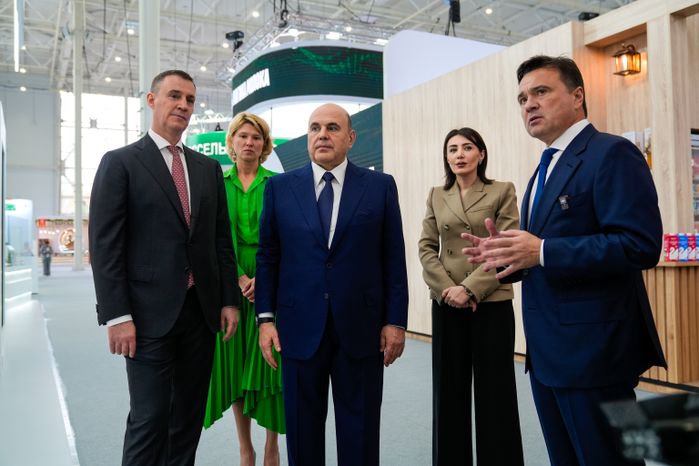 Андрей Воробьев представил  Михаилу Мишустину подмосковные цифровые разработки  в сфере АПК