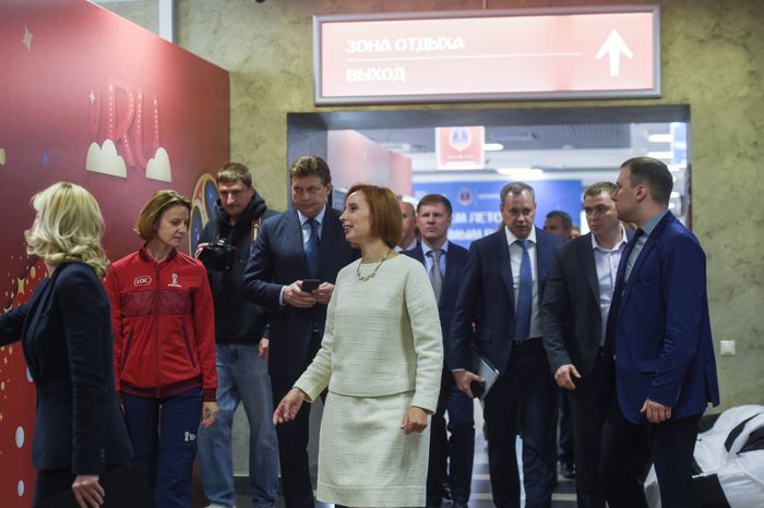 Открытие штаба волонтеров чемпионата мира по футболу – 2018 в Москве