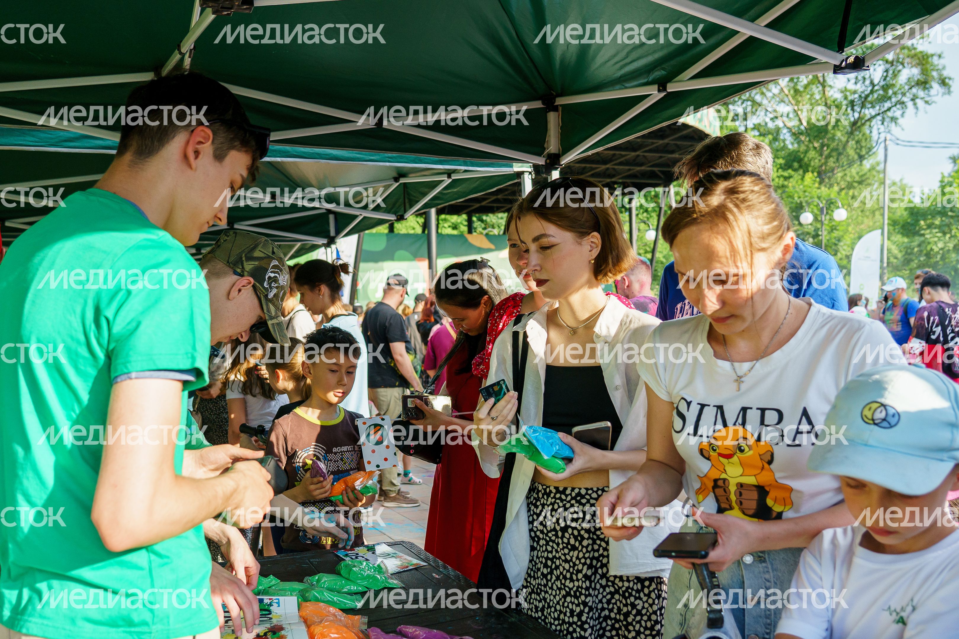 День защиты детей в Центральном парке культуры и отдыха в Люберцах