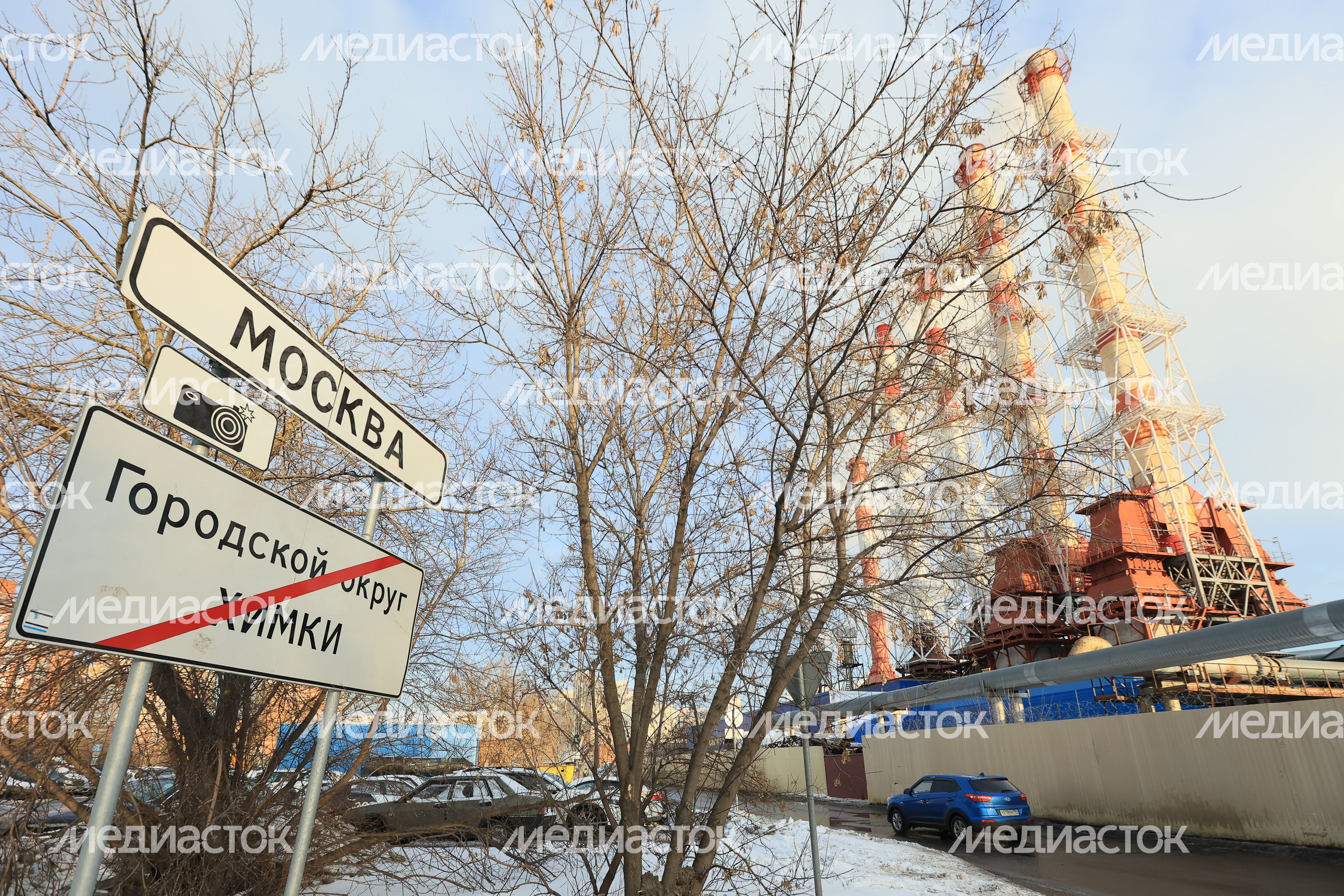 Посещение губернатором Подмосковья мкр. Новые Химки