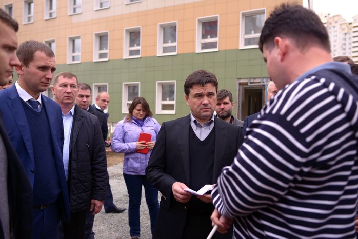 А. Воробьев посетил с рабочим визитом Красногорский район