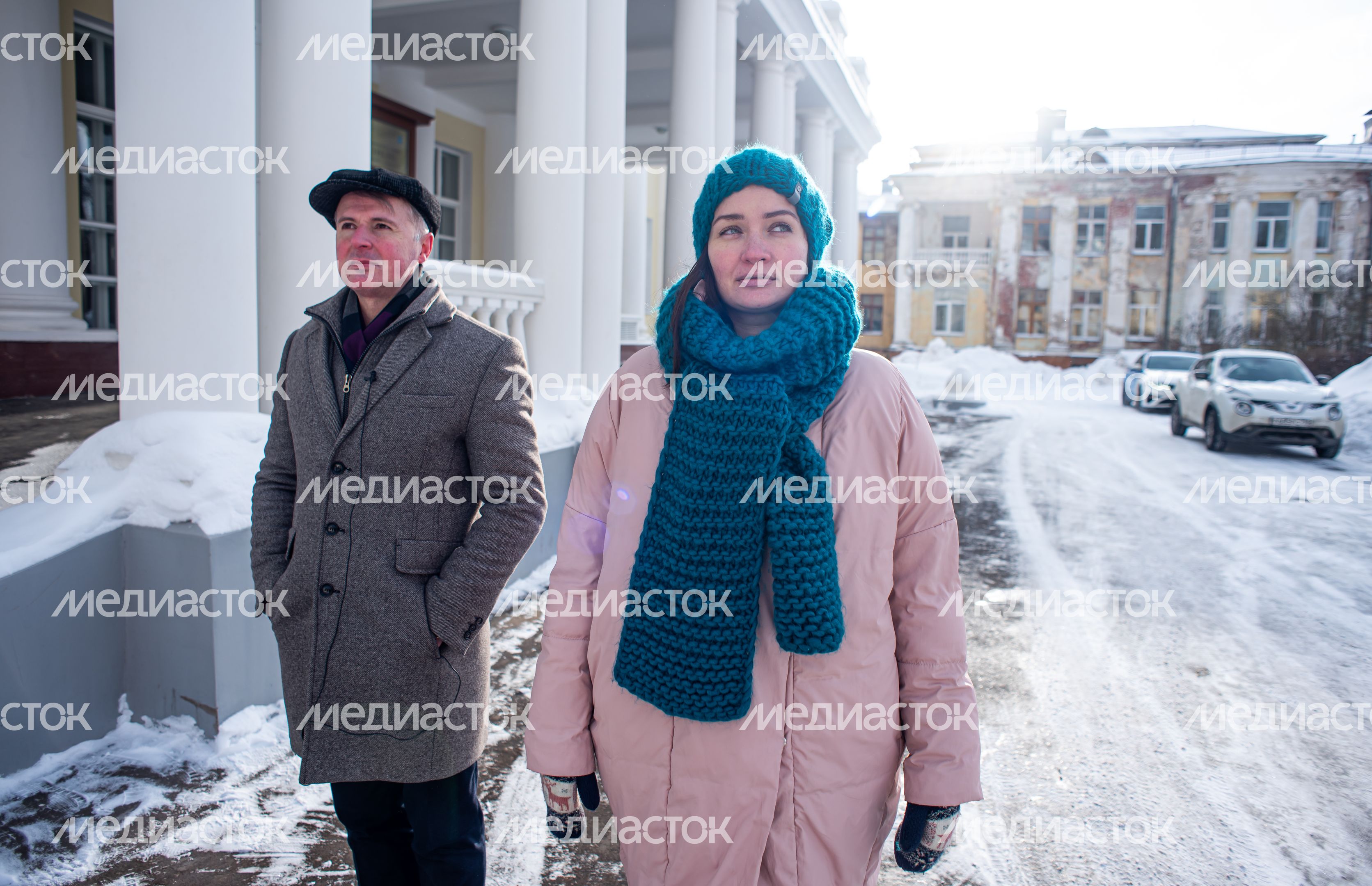 Зимние виды города Жуковский