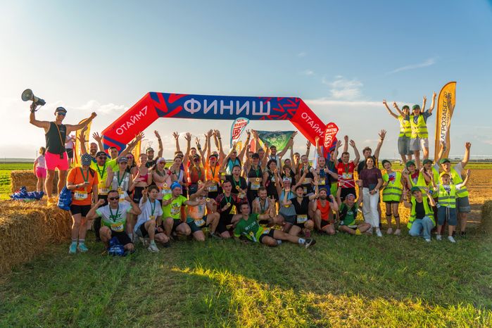 Участники агрозабега на Дне поля Московской области 2026 в Дмитровском округе