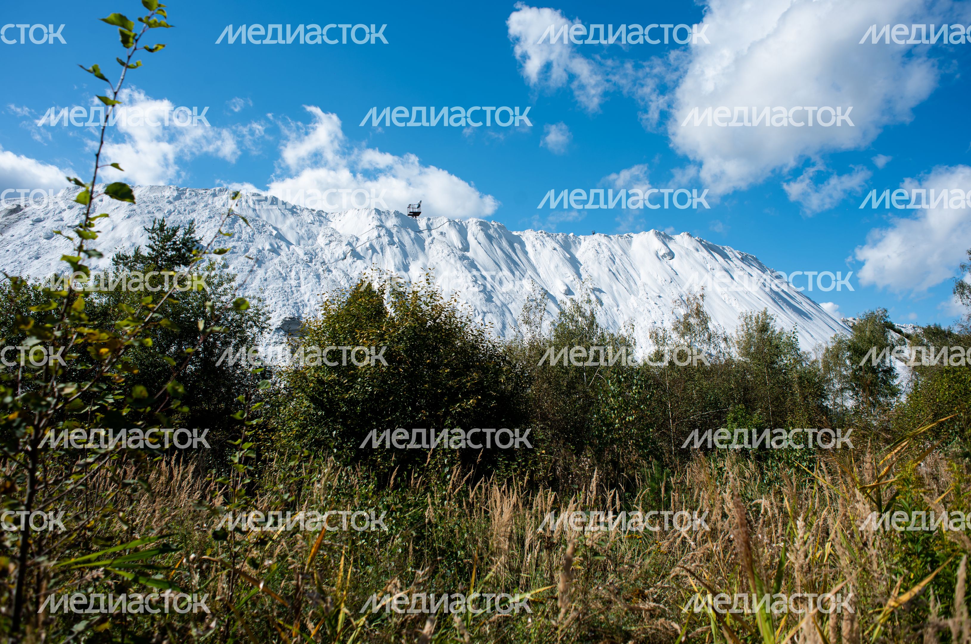 Белая гора в городе Воскресенск