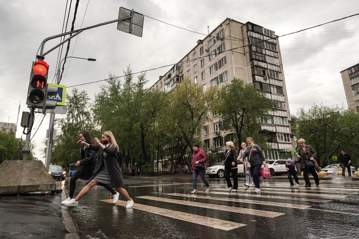 Дождливая погода в Москве