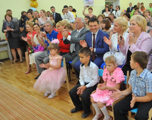 Андрей Воробьев на Дне защиты детей