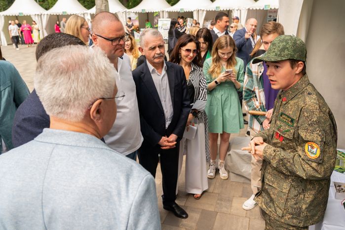 Участники из школьных лесничеств Московской области представили проект на ярмарке экологических проектов в Химках