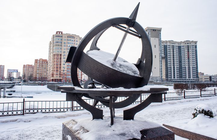 Зимние виды города Щелково