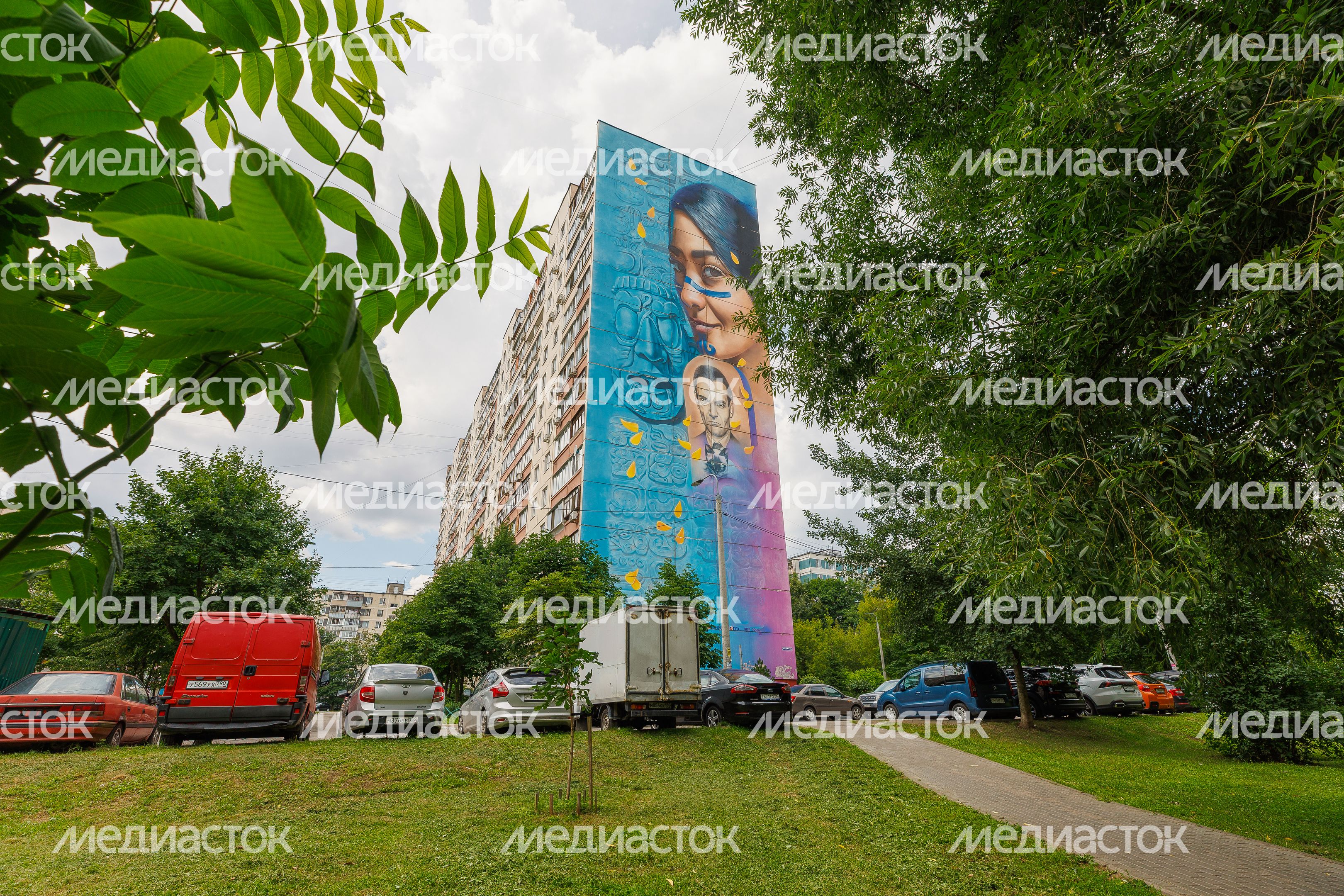 Муралы в Железнодорожном, Балашиха