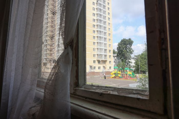 Аварийный дом №6 на ул. Набережная в Лыткарино