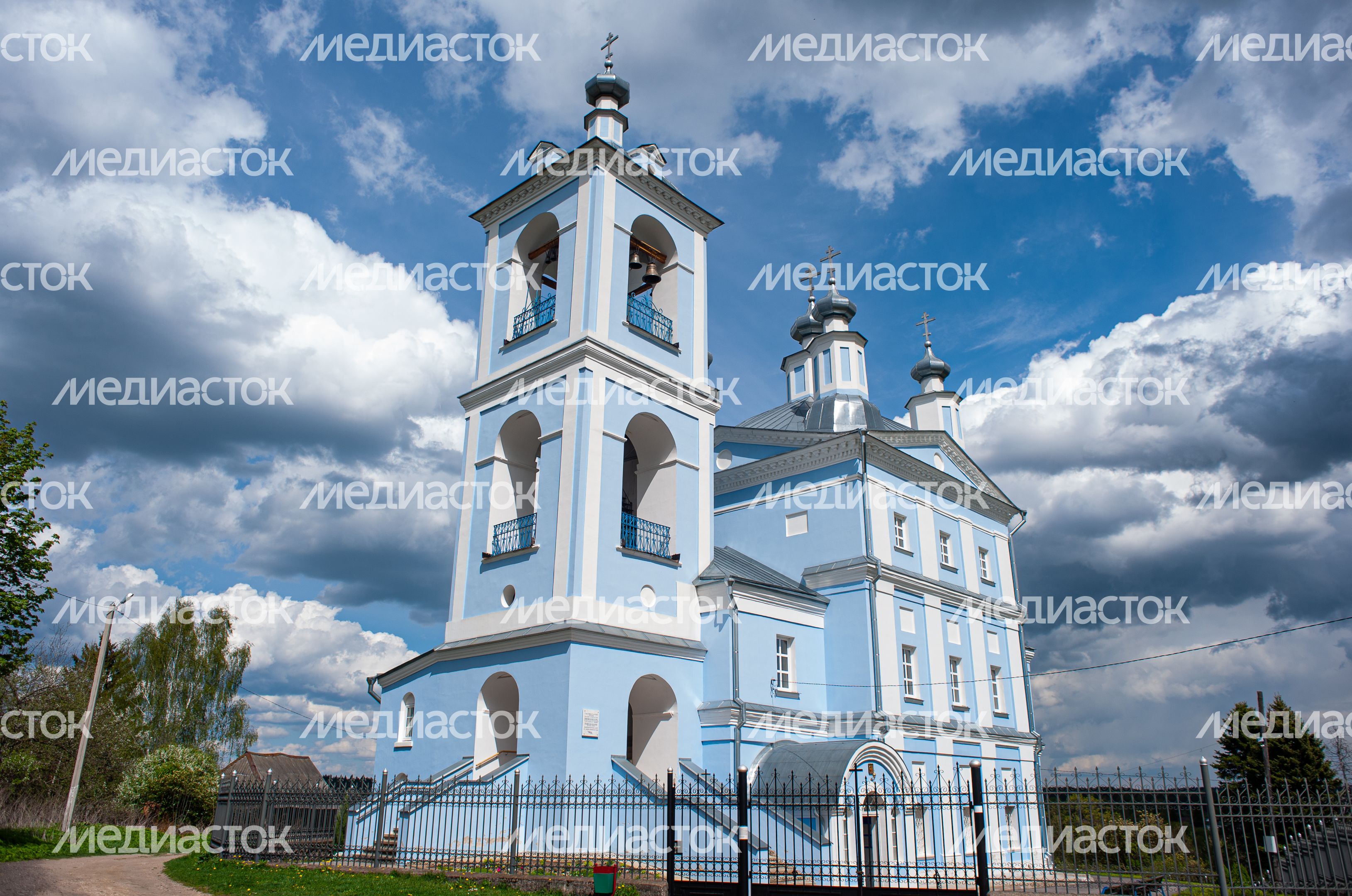 Весенние виды города Верея