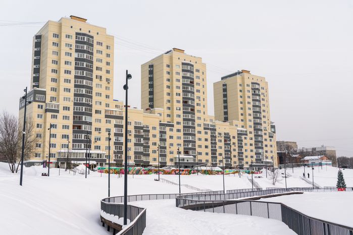 Набережная реки Теребенки в Чехове
