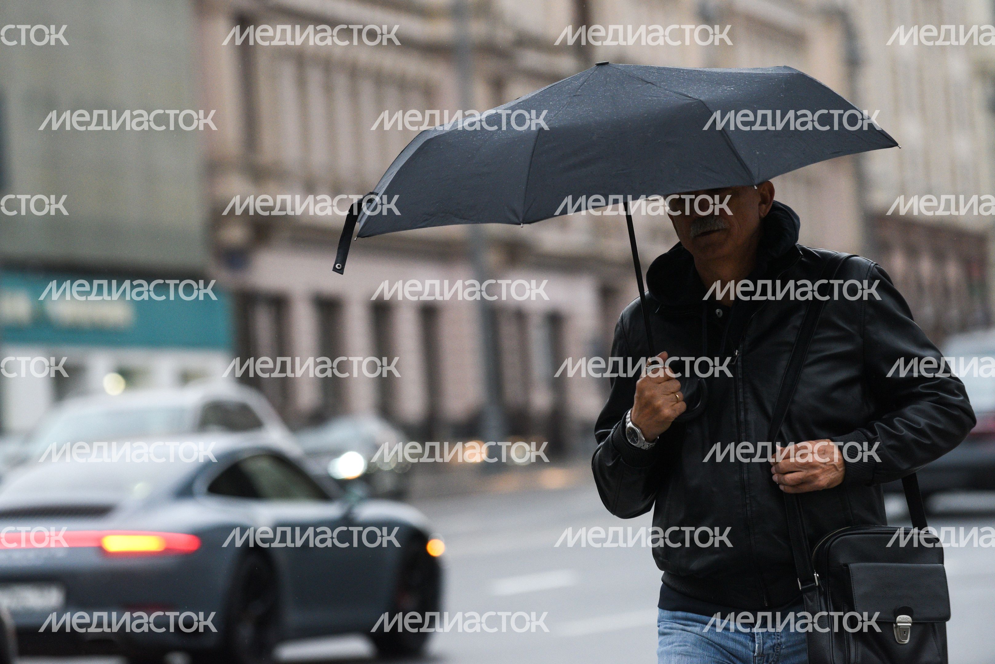 Дождливая погода в Москве