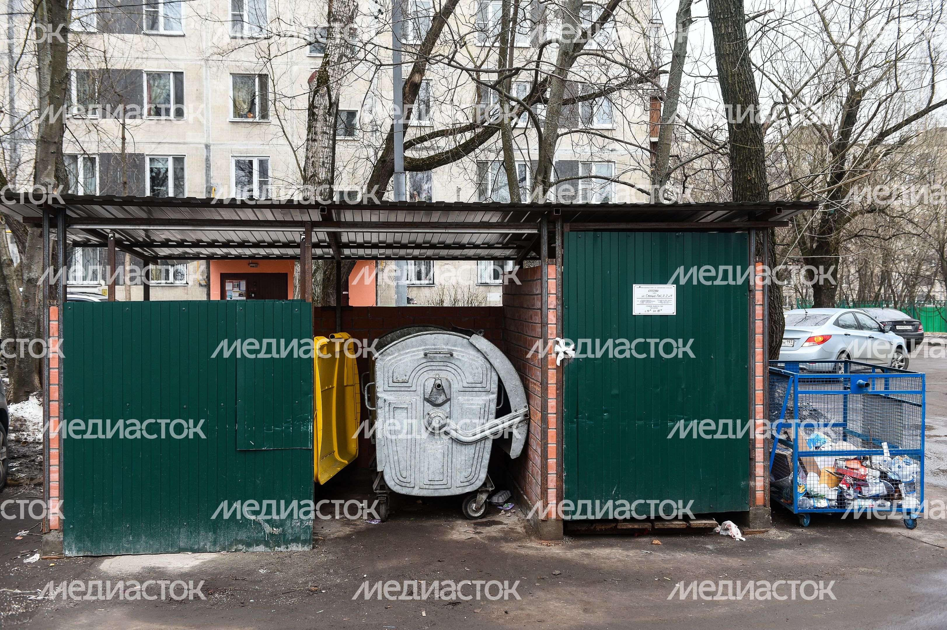 Места сбора Бытовых отходов в Москве