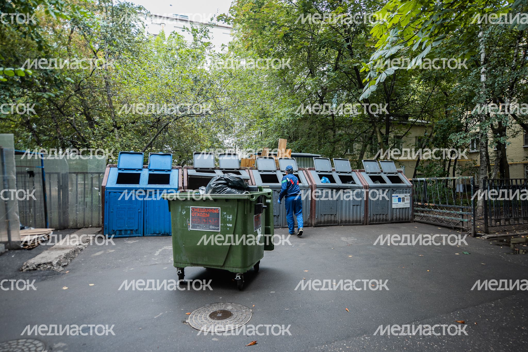 Вывоз вторсырья и смешанных отходов в Московской области