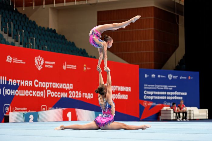 XIII Летняя Спартакиада учащихся России по спортивной аэробике акробатике в Одинцово