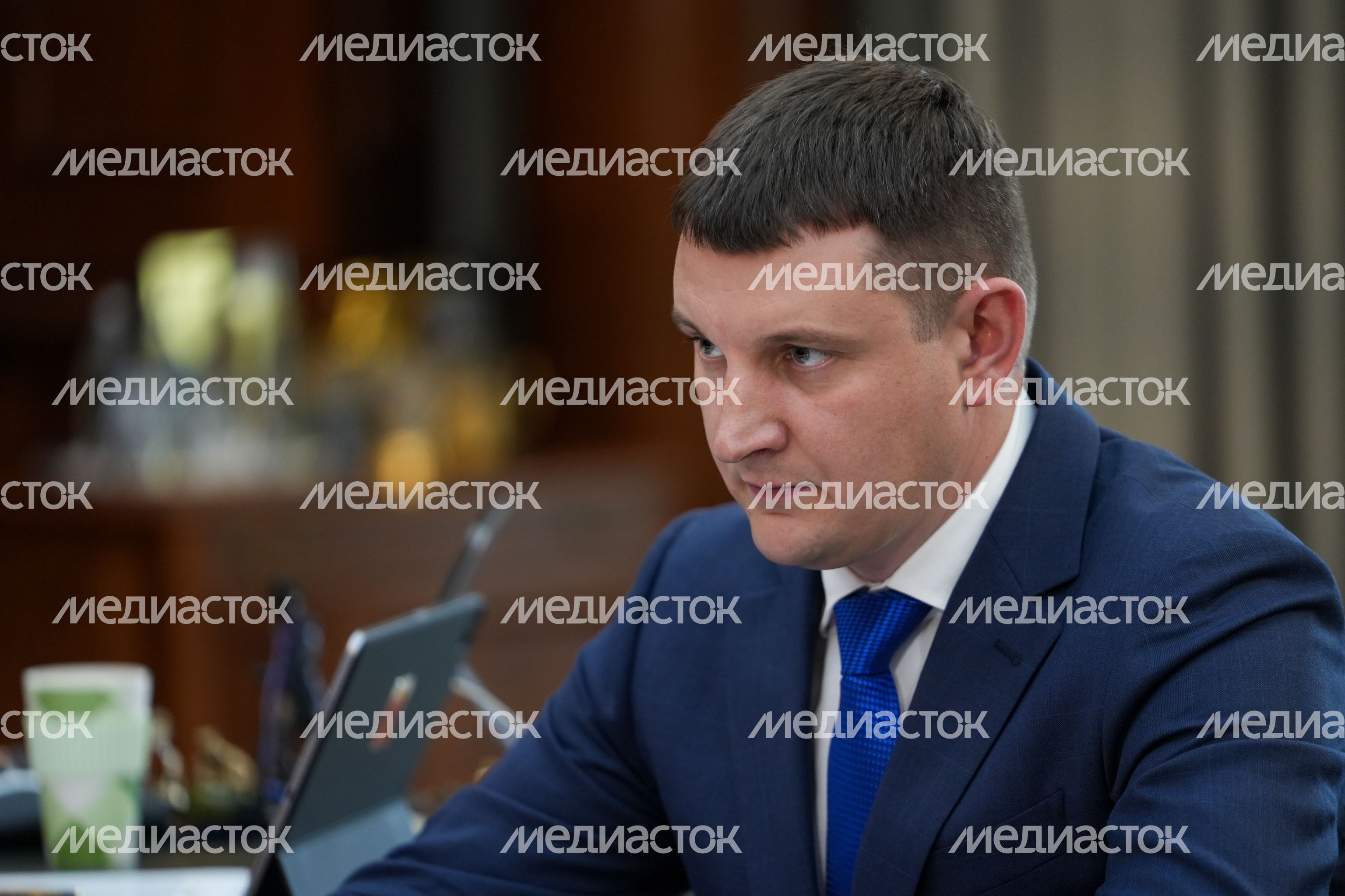 Андрей Воробьев провел рабочую встречу с главой Богородского городского округа Денисом Семеновым