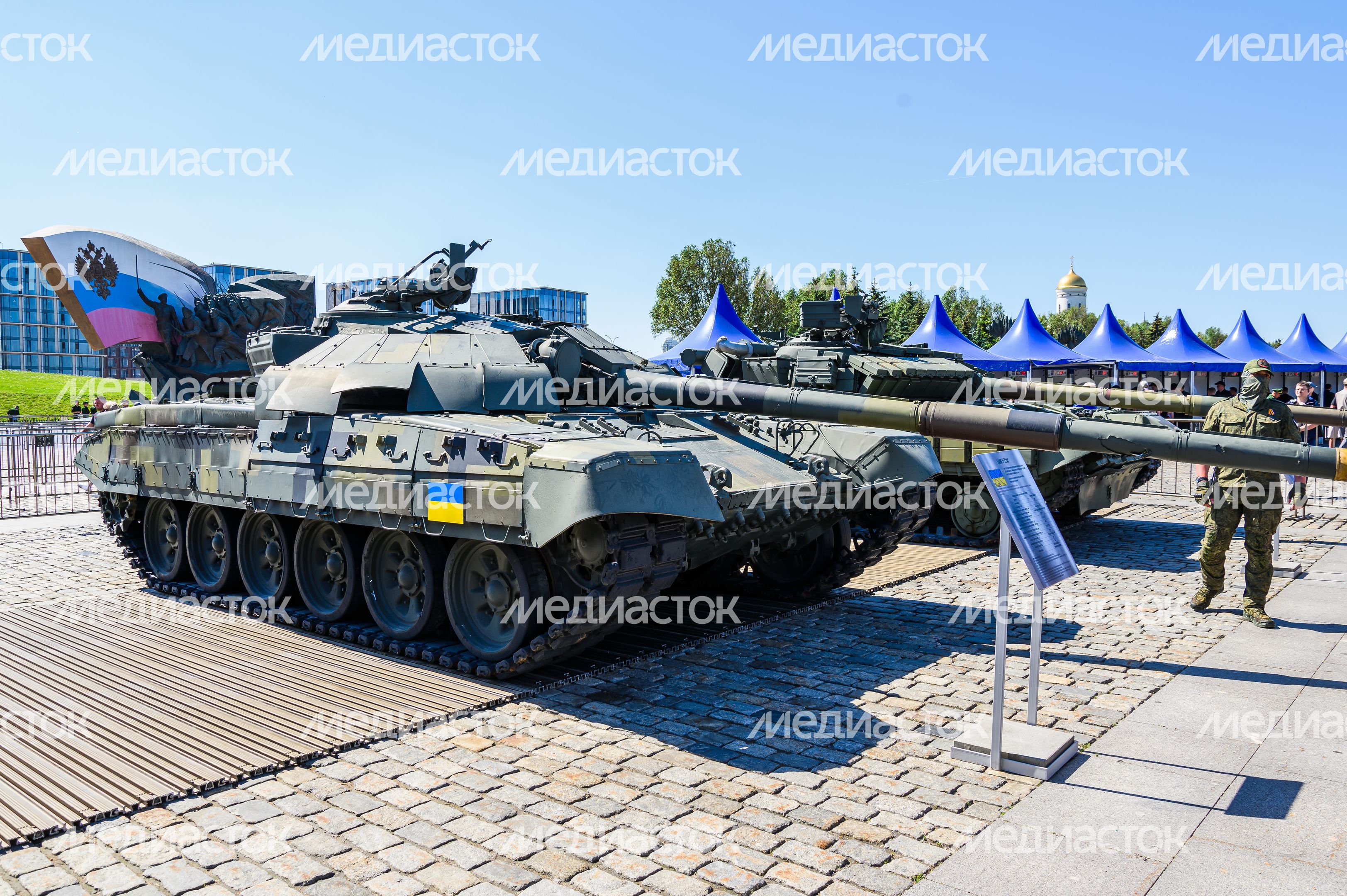 Выставка вооружения в Парке Победы, посвященная СВО