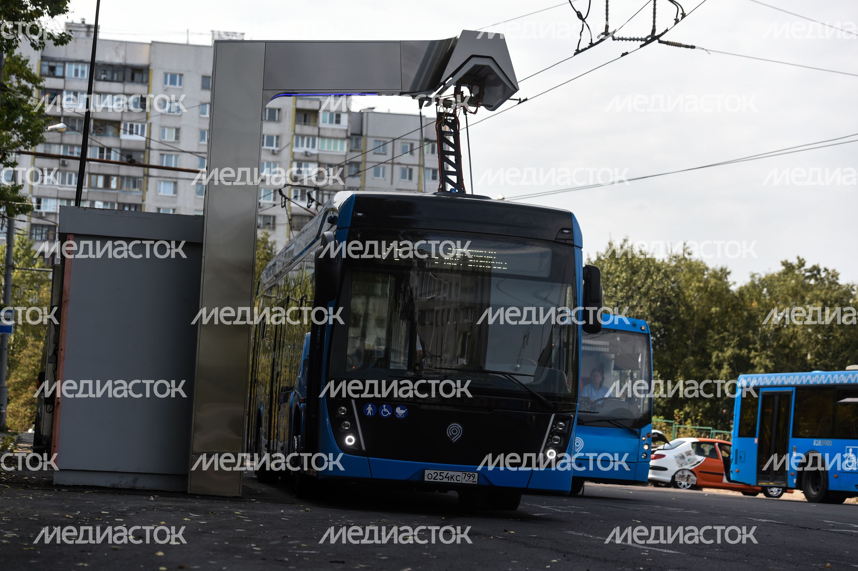 Первый электробус вышел на маршрут в Москве Первый электробус вышел на маршрут в Москве