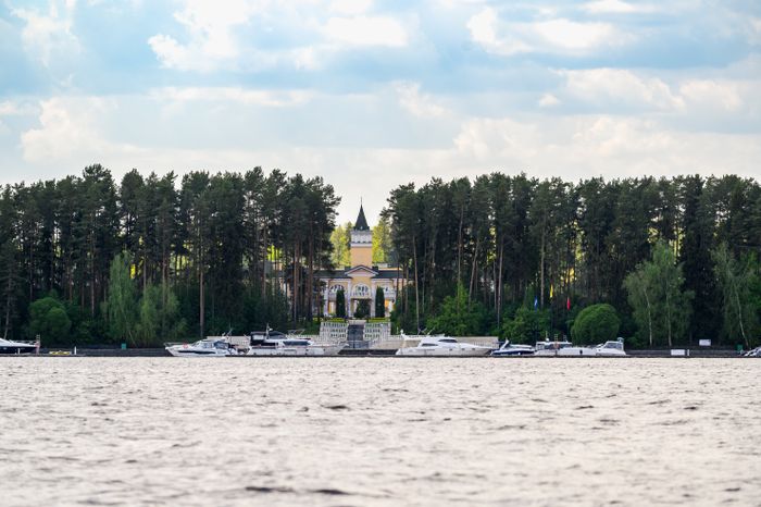 Парусная регата на Пестовском водохранилище в Мытищах