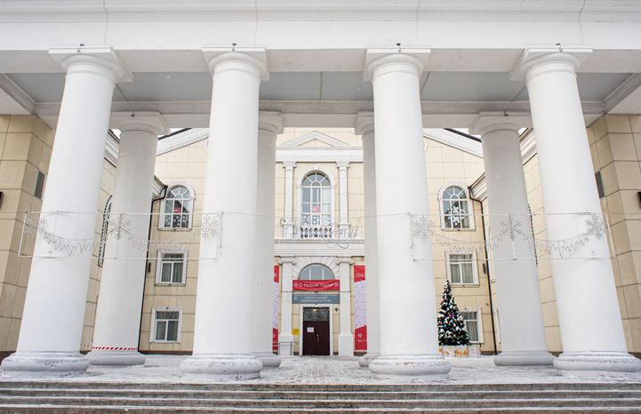 Зимние виды города Щелково