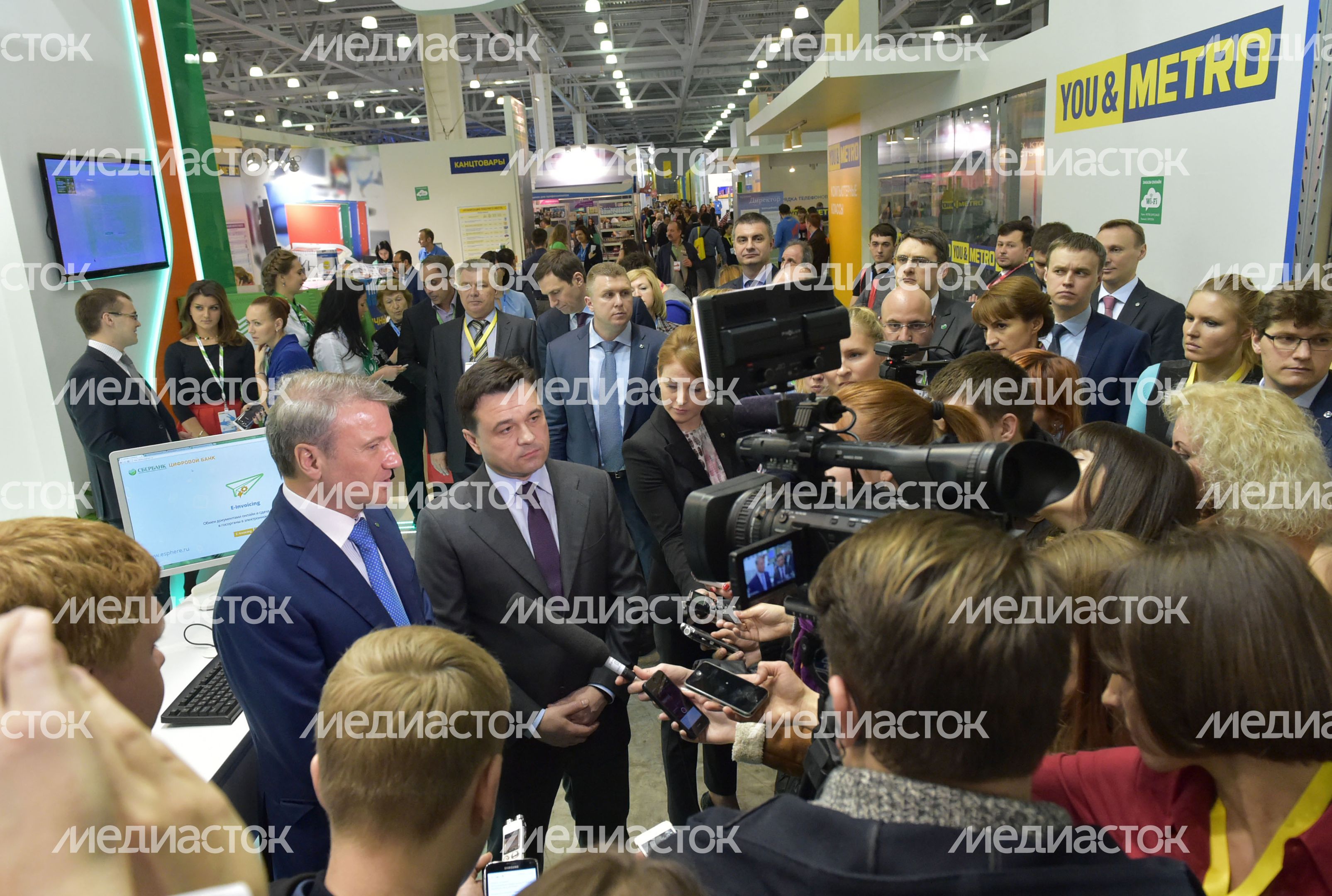 А. Воробьев посетил выставку «МЕТРО ЭКСПО – 2015»