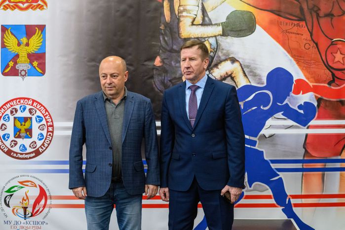 Соревнования по боксу в Люберцах, посвященные разгрому немецко-фашистских войск под Москвой