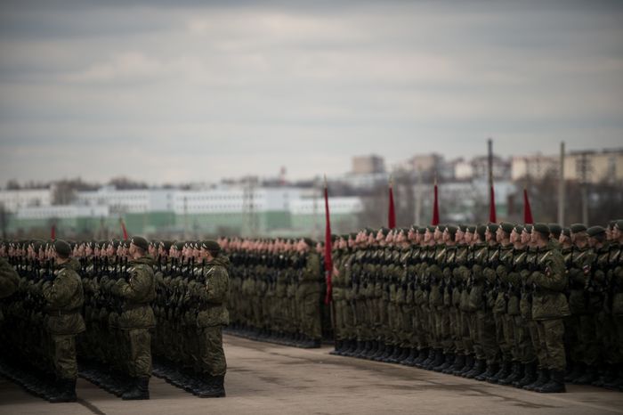 Репетиция Парада Победы в Алабино