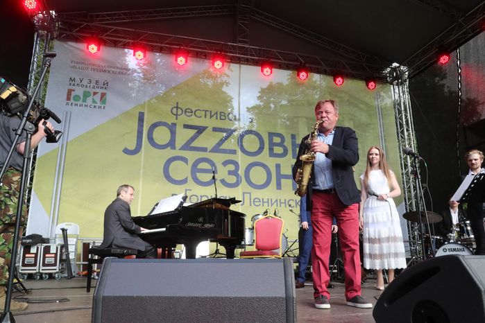 Визит Андрея Воробьева на  IV Международный фестиваль «Jazzовые сезоны» в Ленинском муниципальном районе. 