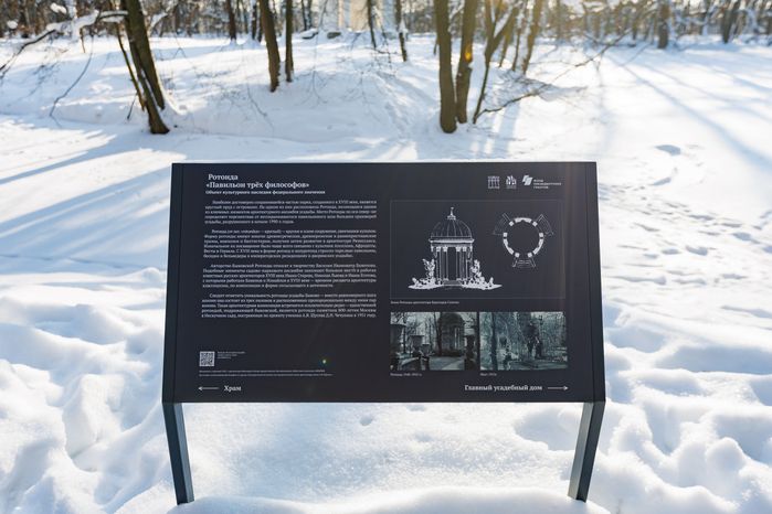 Зима в усадьбе Быково в Раменском