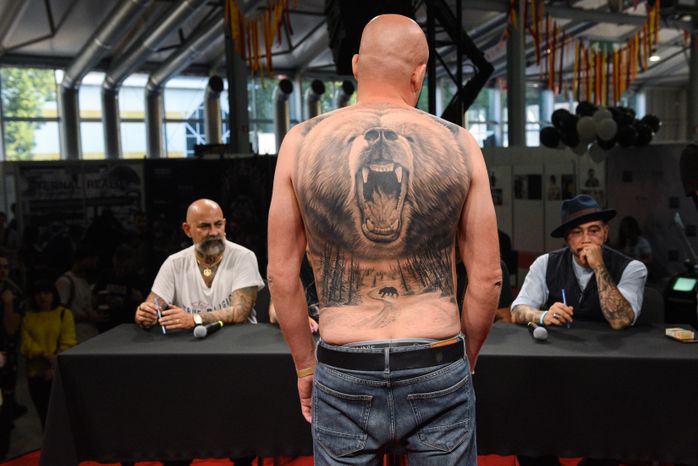 Открытие фестиваля «Russian Tattoo Expo» в Москве