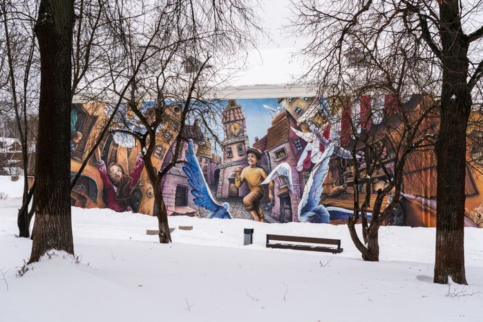 Серпухов. Виды города. Зима