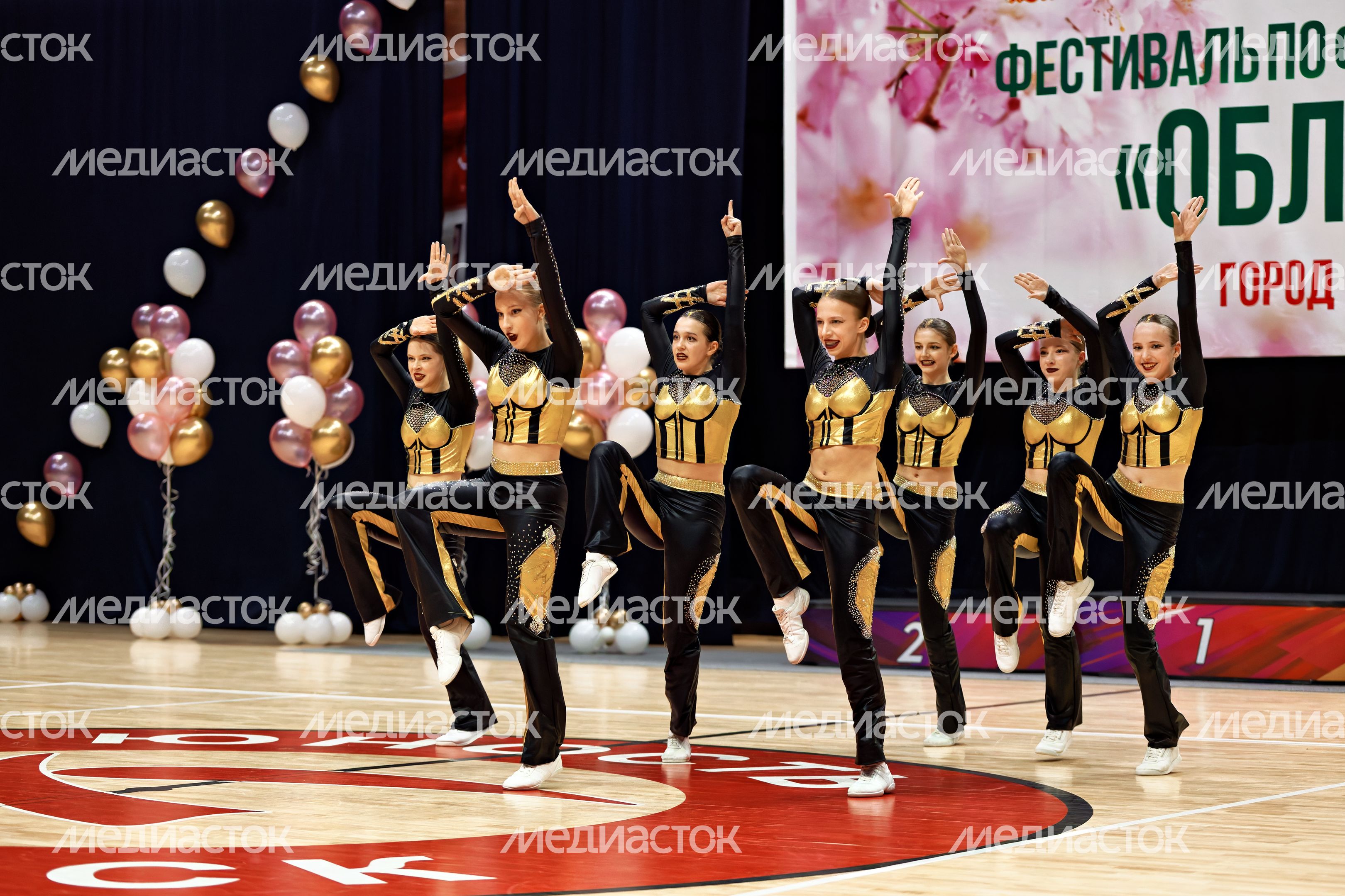 Фестиваль по фитнес-аэробике «Облачко» в Подольске